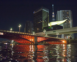 屋形船からの景色 東京スカイツリー