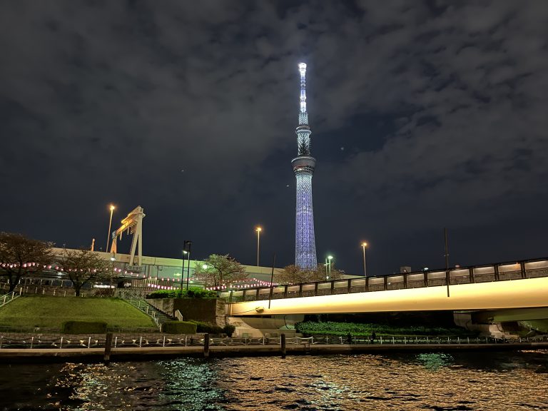 スカイツリー夜景