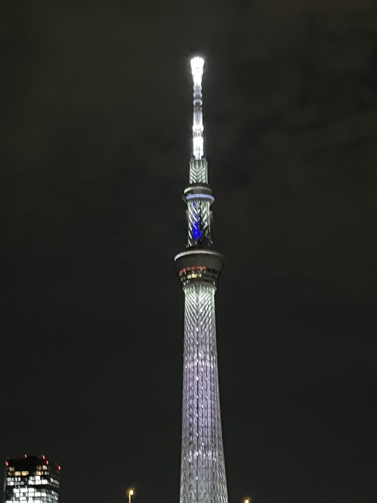 スカイツリー夜景