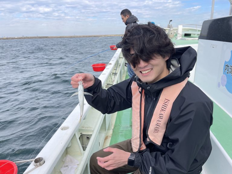 海釣りの写真