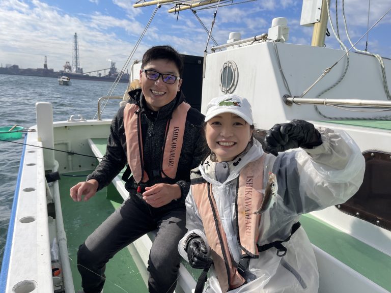 海釣りの写真