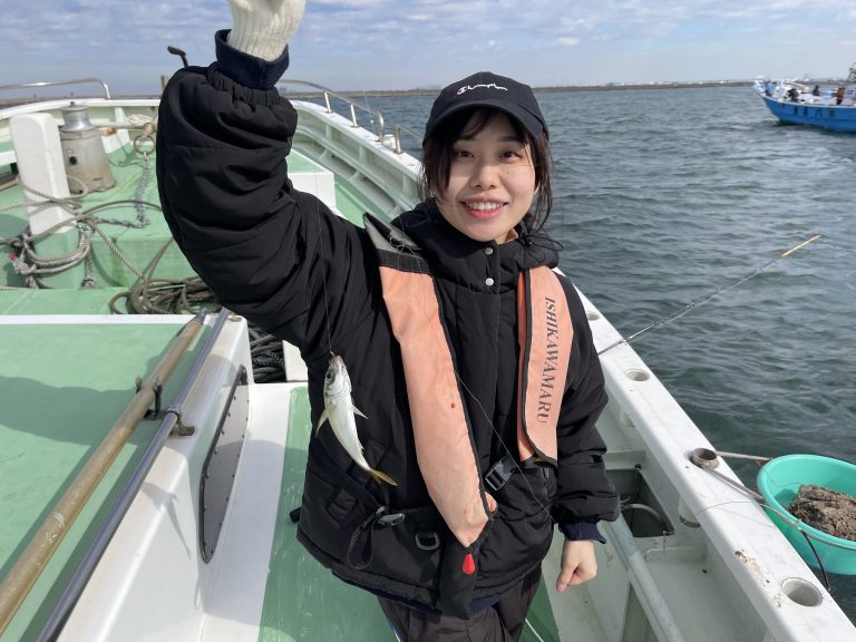 海釣りの写真